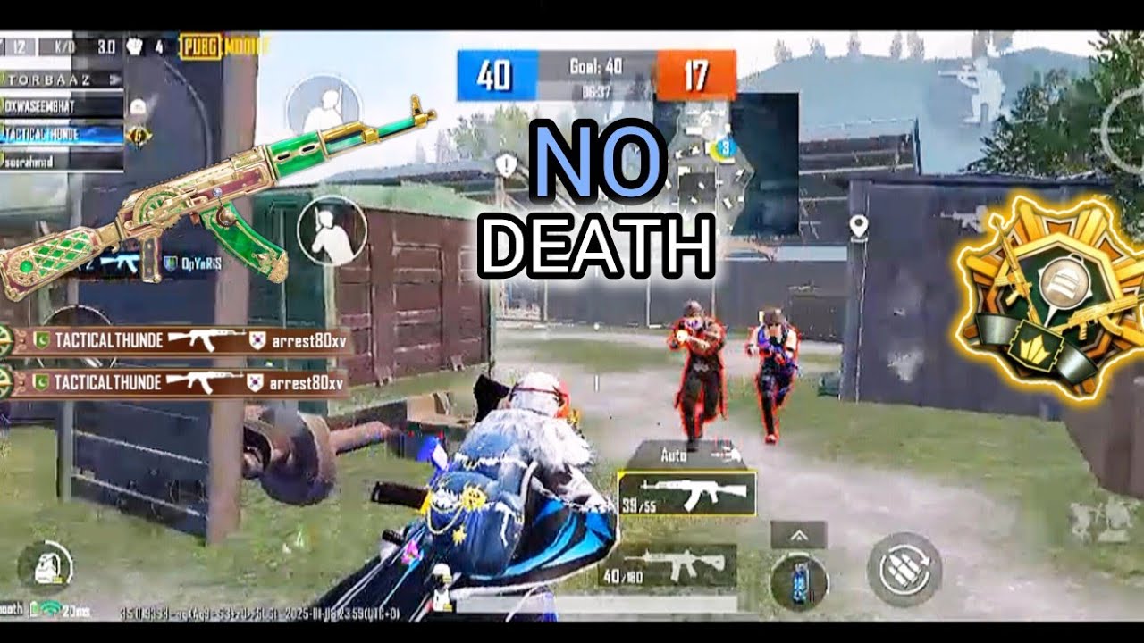 😈OMG!! NO DEATH in TDM only AKM | PUBG MOBILE - YouTube