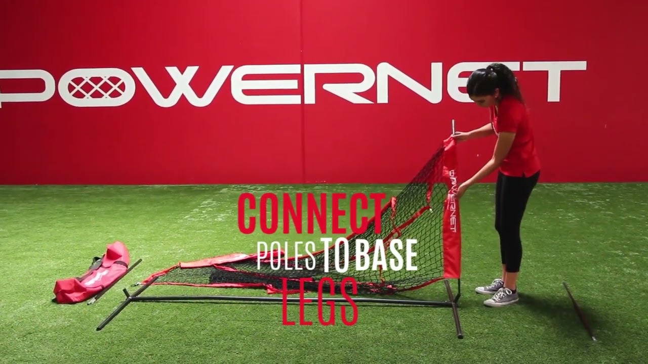 How to Setup PowerNet 1001 7x7 Baseball Net
