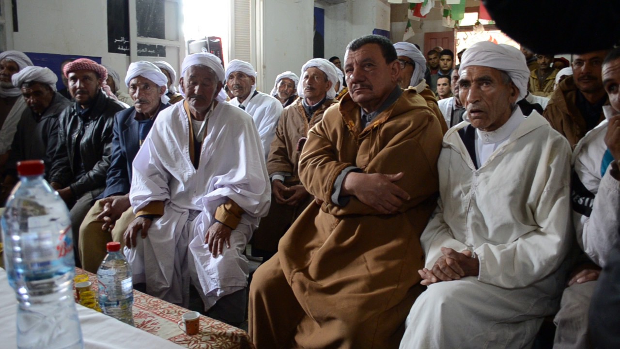 كلمة المناضل الحاج خياط بالتجمع الشعبي بقسمة أمجدل