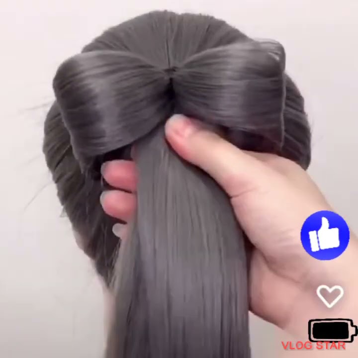 Elegant BOW for HAIR from ribbons - Easy to repeat - How to make