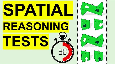 HOW to PASS a SPATIAL REASONING TEST!