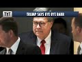 Trump Firing Barr By Christmas