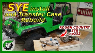 How to install SYE: Rough Country Slip Yoke Eliminator Kit np231 by JeepSolid 2,170 views 2 months ago 16 minutes