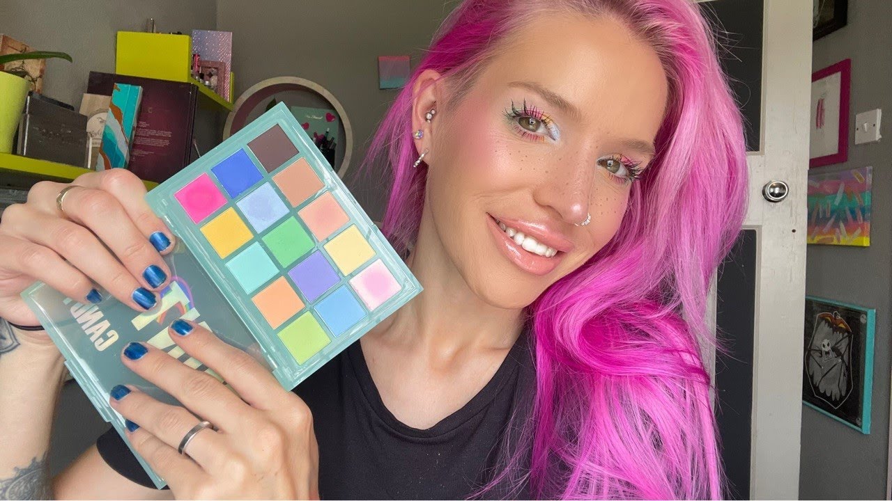 'MINT CANDY' Eyeshadow Palette Review UCANBE YouTube