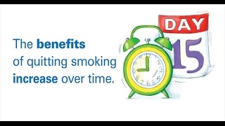 The benefits of quitting smoking