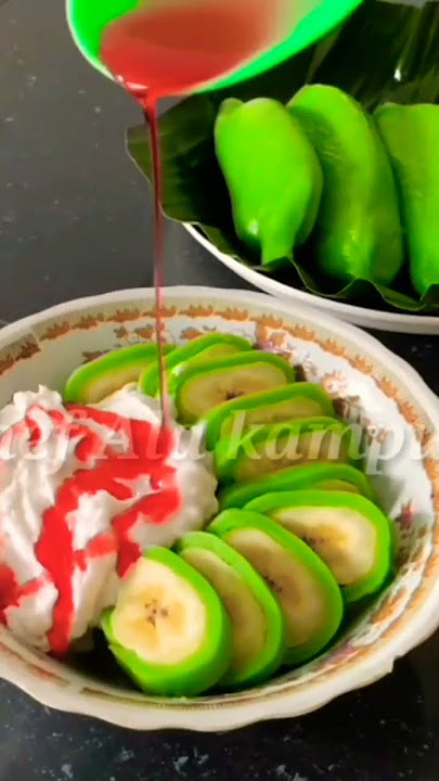 RESEP CARA MEMBUAT ES PISANG IJO#resepsimpel #espisangijo