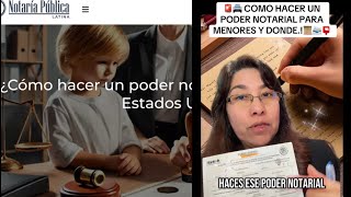 🚨HOW TO GET POWER OF ATTORNEY?📜📩 FOR MY CHILDREN, AND WHERE?🇺🇸🇲🇽🤔 WHAT IS NEEDED.!🚨🚔