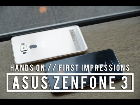 ASUS Zenfone 3 Hands-on, First Impressions