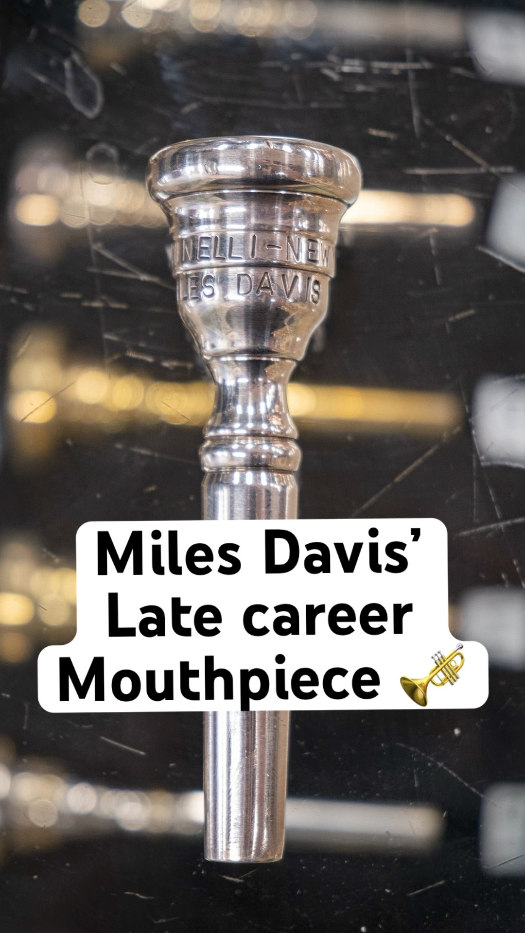 Miles Davis' Late-Career Mouthpiece — Up Close 🎺 - YouTube