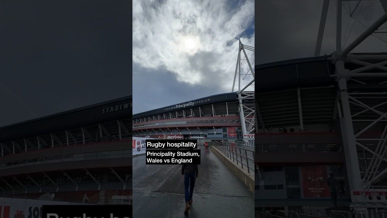 Checking out rugby hospitality for Wales vs England at the Principality 🏴󠁧󠁢󠁷󠁬󠁳󠁿🏴󠁧󠁢󠁥󠁮󠁧󠁿