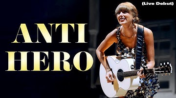 Taylor Swift - Anti-Hero (Live Debut on The 1975