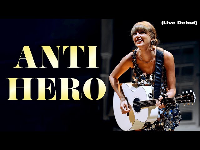 Taylor Swift - Anti-Hero (Live Debut on The 1975's At Their Very Best Tour) class=