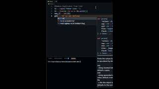Remove Duplicates FAST!! #python #coding #programming #trending #pythonprogramming #shorts
