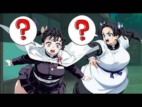 【鬼滅の刃】カナヲとアオイが血鬼術で太ってしまう【Demonslayer】Kanao and Aoi get fat from a demon blood art.