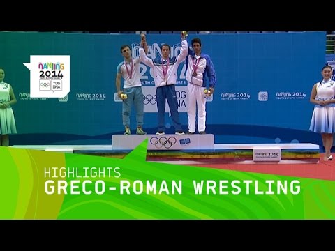 Men's Greco-Roman Wrestling 50Kg Medal Matches - Highlights | Nanjing 2014 Youth Olympic Games