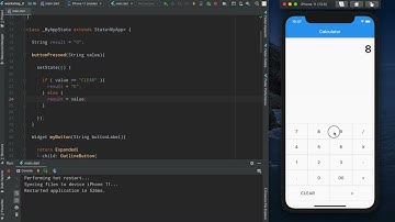 5 - สร้าง Function รองรับการกดปุ่ม | Flutter แอพเครื่องคิดเลข
