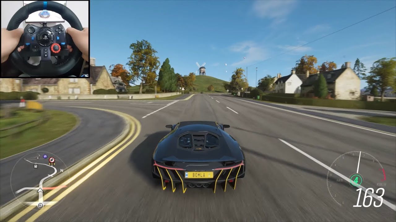 Forza horizon 4 logitech g27 вместо газа тормоз