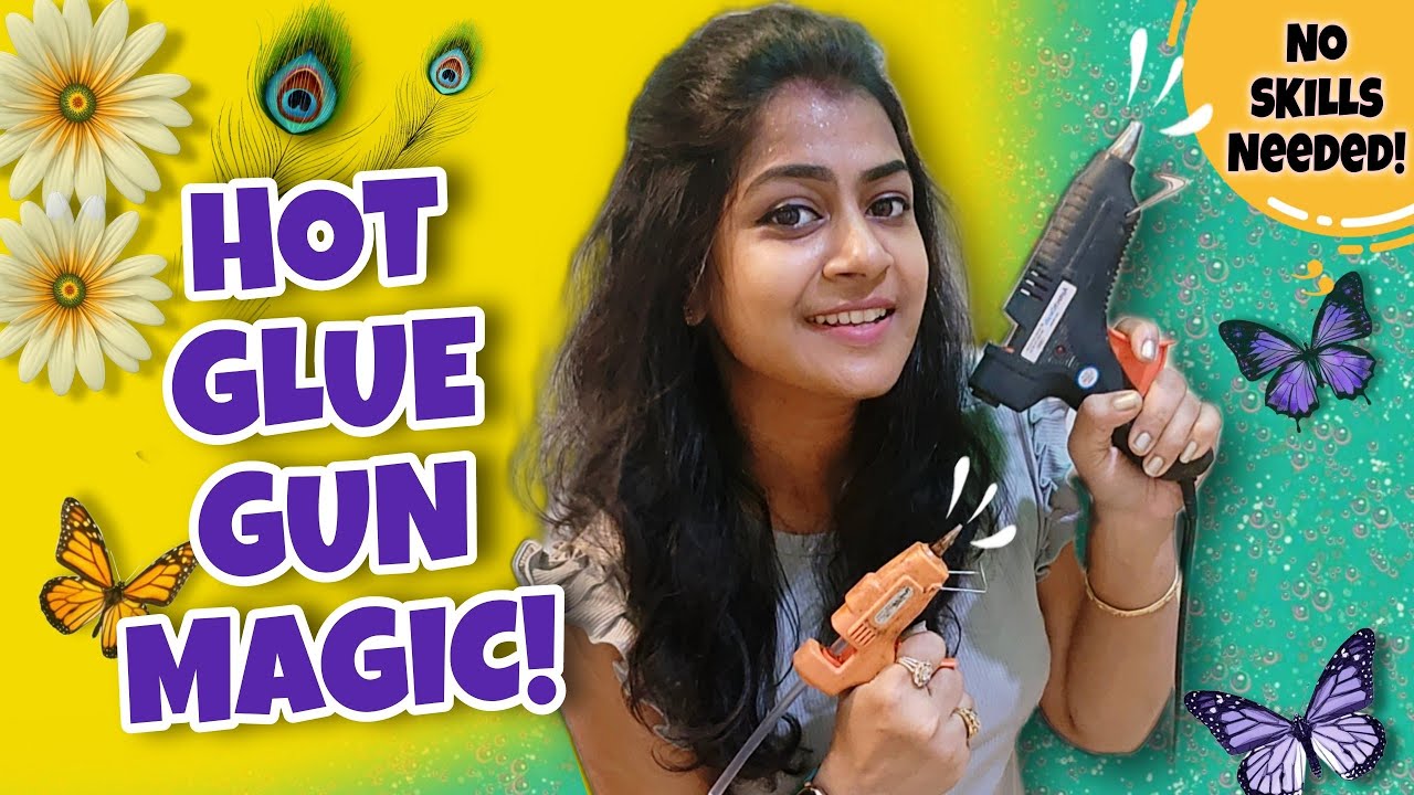 5 Hot Glue gun crafts for BEGINNERS | Easy & Aesthetic DIY ideas!💡