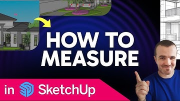 How to MEASURE in SketchUp (Step by Step) 2025