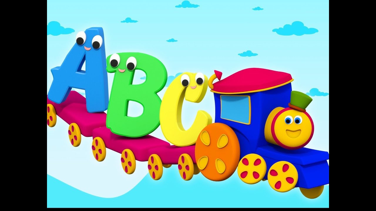 A B C train, abc song , learn abc Alfabits - YouTube