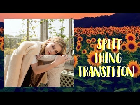 Split Thing Transition | Tutorial cute cut pro