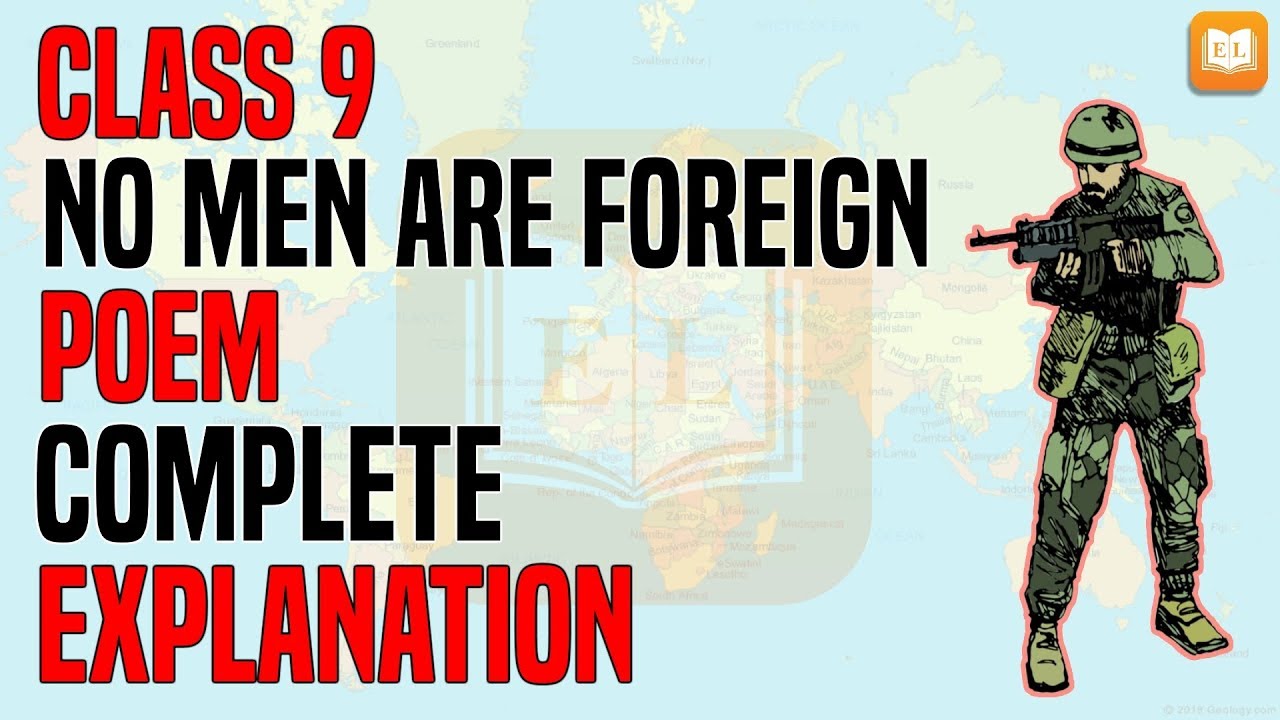 No Men Are Foreign Class 9 Mcq No Men are Foreign | Poem | Class 9 | English Beehive | Complete