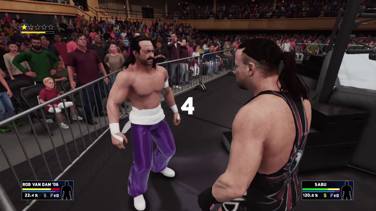 Sabu Vs Rvd RVD VS SABU ECW ONE NIGHT STAND WWE2K18 - YouTube