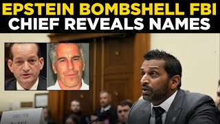 Kash Patel LIVE | ‘You Want Names?’ FBI Chief Reveals Shocking Epstein Details | US NEWS