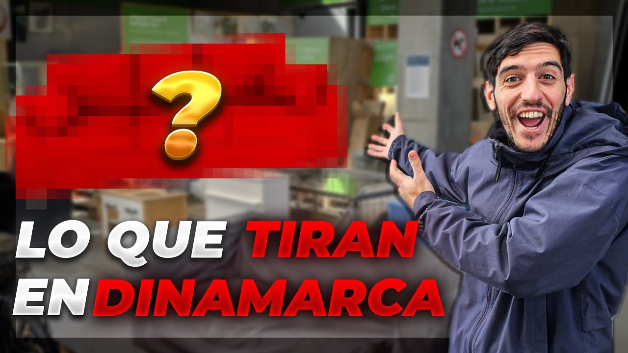 Lo que REGALAN en los CENTROS DE RECICLAJE de Dinamarca (No lo vas a creer)