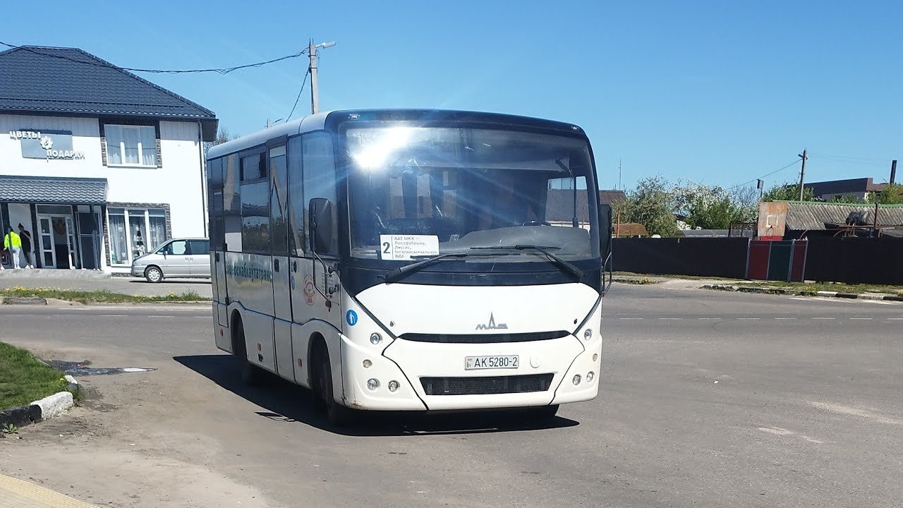 Автобус №2-2 (Лепель). Автовокзал - Матюшино