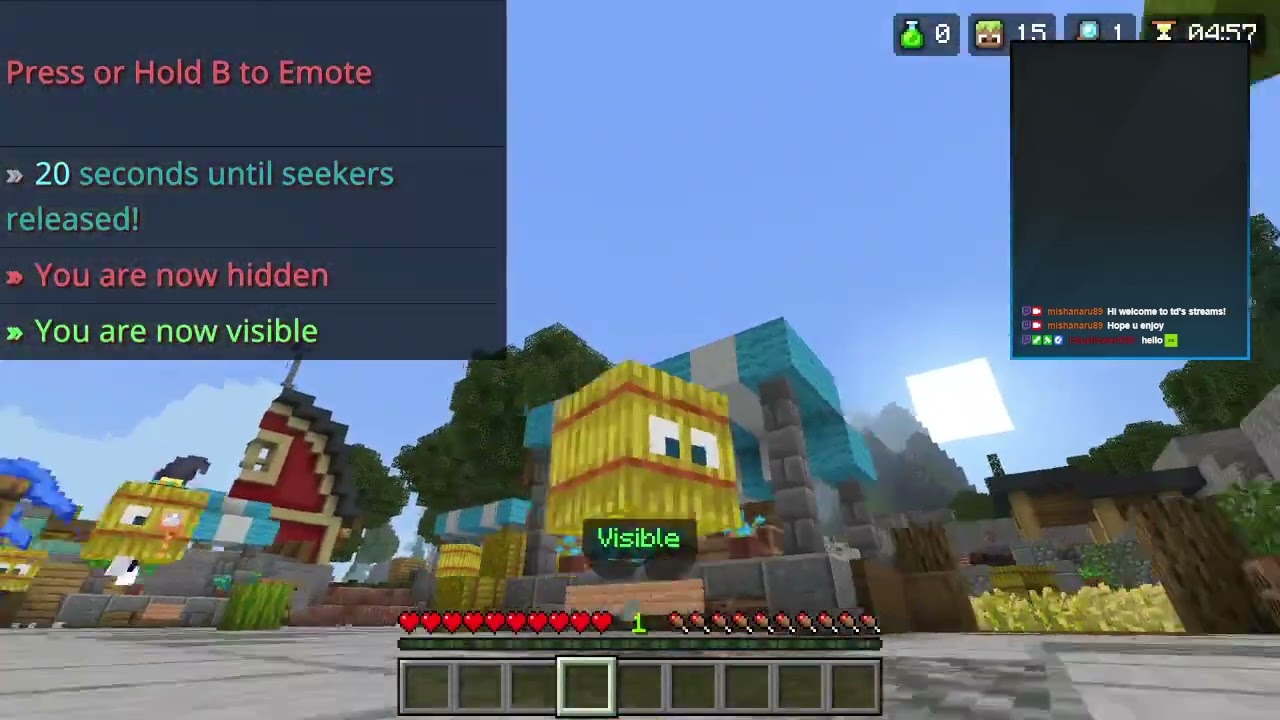 MC Block hunt and many more