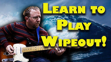 Learn to Play Wipeout on Guitar (Intermediate Guitar Lesson)