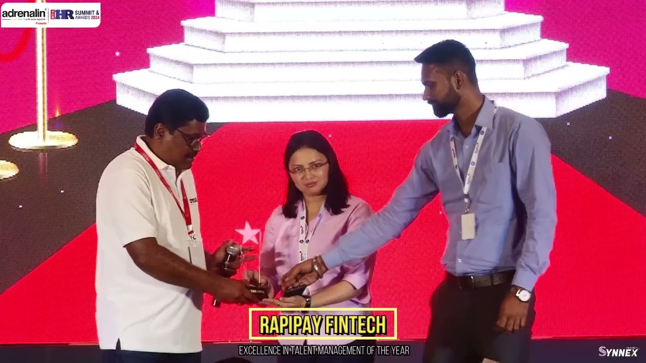 RapiPay Fintech, has won "𝐄𝐗𝐂𝐄𝐋𝐋𝐄𝐍𝐂𝐄 𝐈𝐍 𝐓𝐀𝐋𝐄𝐍𝐓 𝐌𝐀𝐍𝐀𝐆𝐄𝐌𝐄𝐍𝐓 𝐎𝐅 𝐓𝐇𝐄 𝐘𝐄𝐀𝐑" Award at 