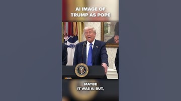 Trump as pope: White House shares controversial AI-generated photo on social media