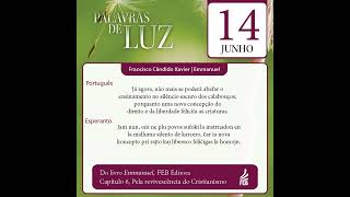 Palavras de Luz em Português e Esperanto – 14/06/2023