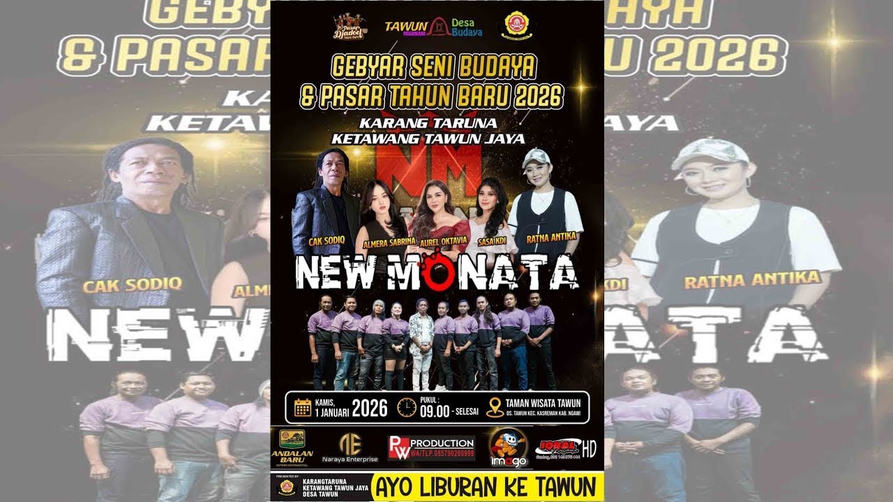 FULL ALBUM  NEW MONATA LIVE TAWUN NGAWI - PW PRO