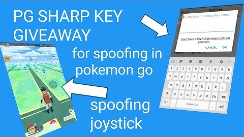 Pokemon go pg sharp key giveaway !!free pg sharp activation key give away