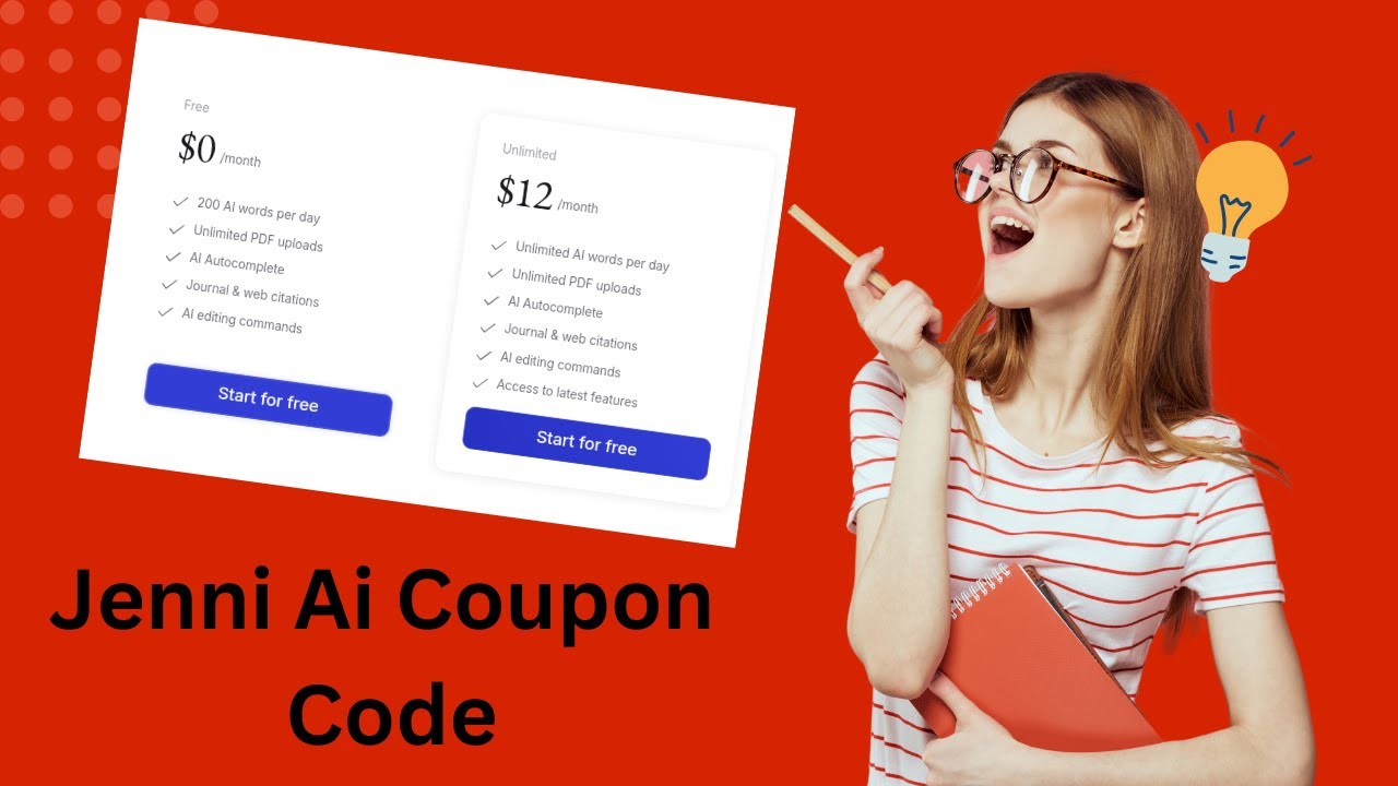 Jenni Ai 75% OFF Promo Code 2024 | Jenni Ai Discount Code | Jenni Ai Coupon Code