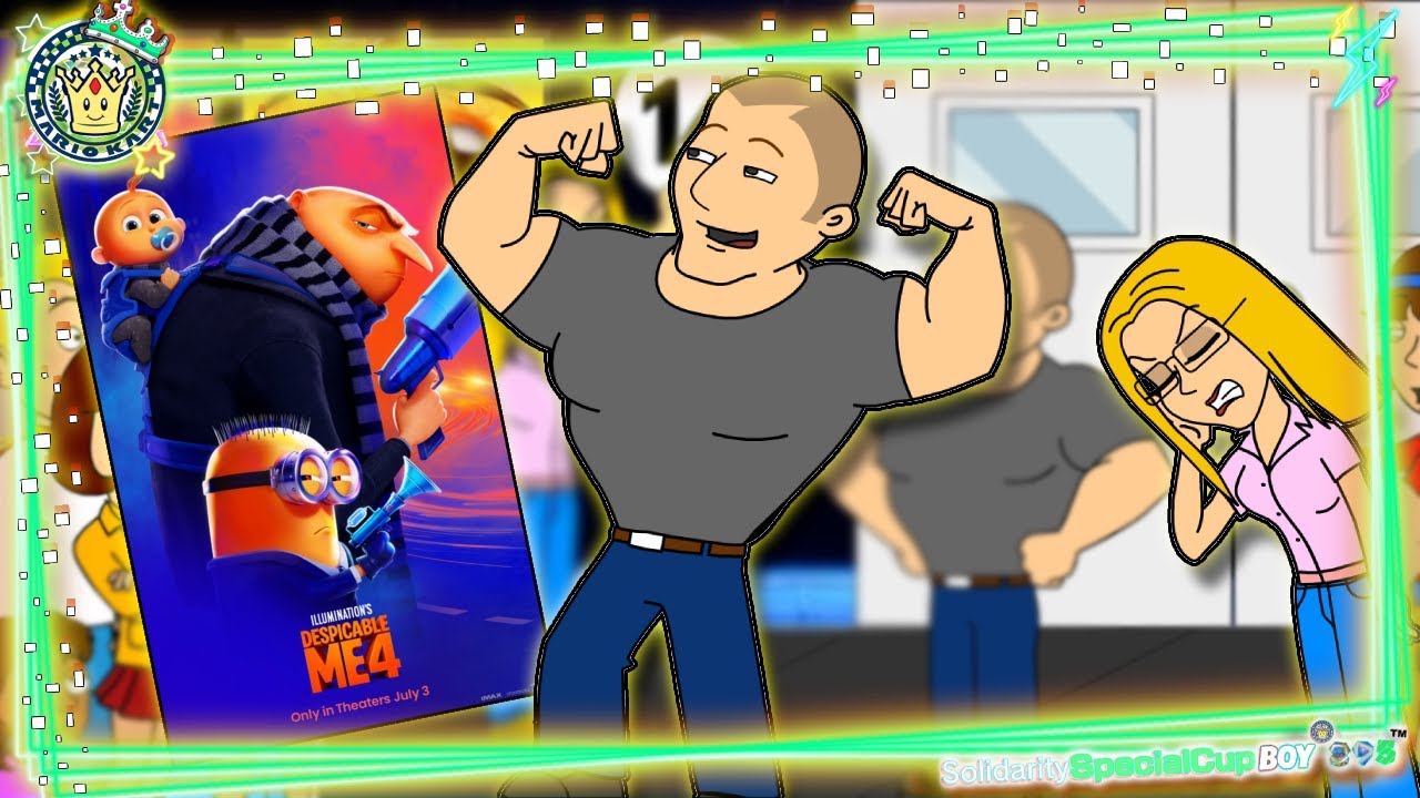 Childish Dad Embarrasses Himself at the Cinemas to Watch Despicable Me 4