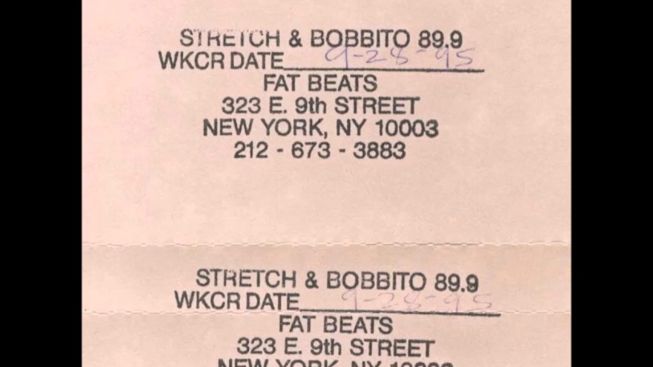 STRETCH N BOBBITO - 89.9 WKCR - 2 AM MIX - (VOL.3)