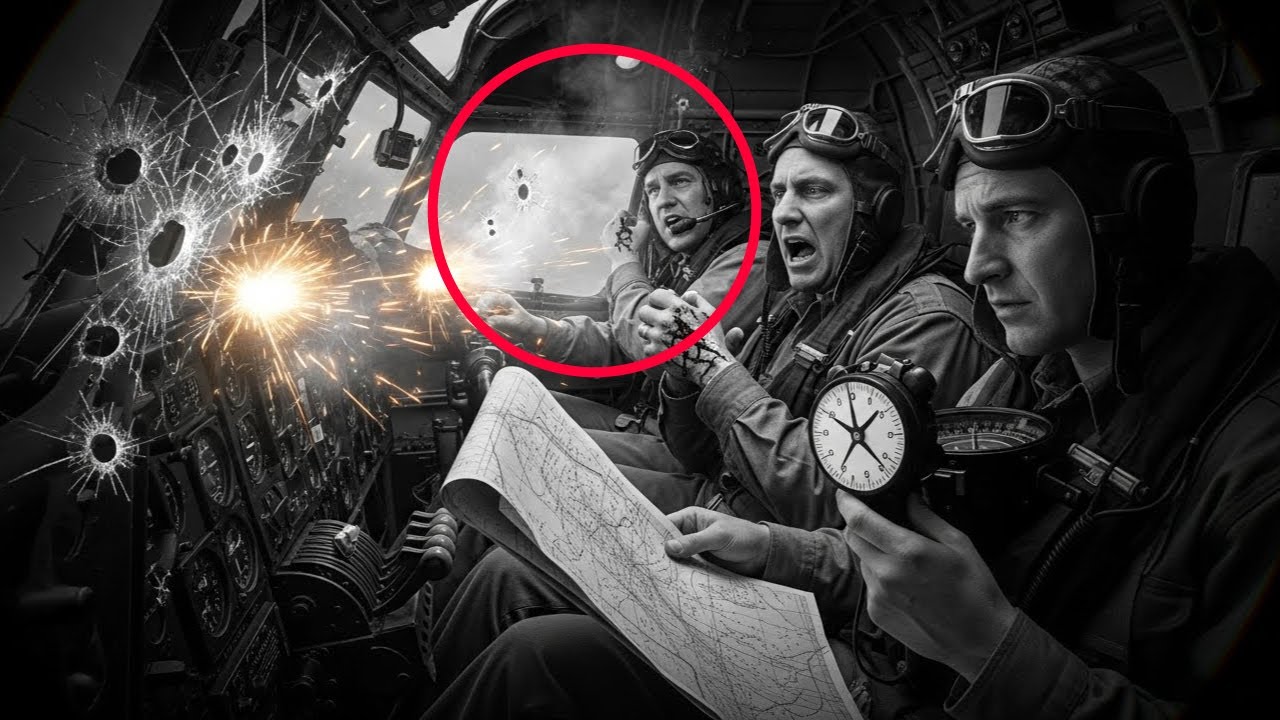 WWII Atlantic Gauntlet: An American Transport Plane Hunted by German Fighters