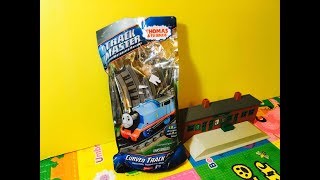 unpack Trackmaster Motorized Railway Track Pack Curved Track Pack 02908 es