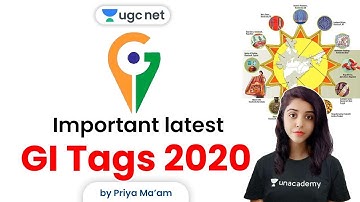 UGC NET Paper 1 | Important Latest GI Tags 2020 | Priya Kumari