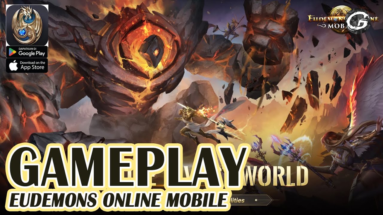 Eudemons Online — геймплей на мобильном устройстве (Android)
