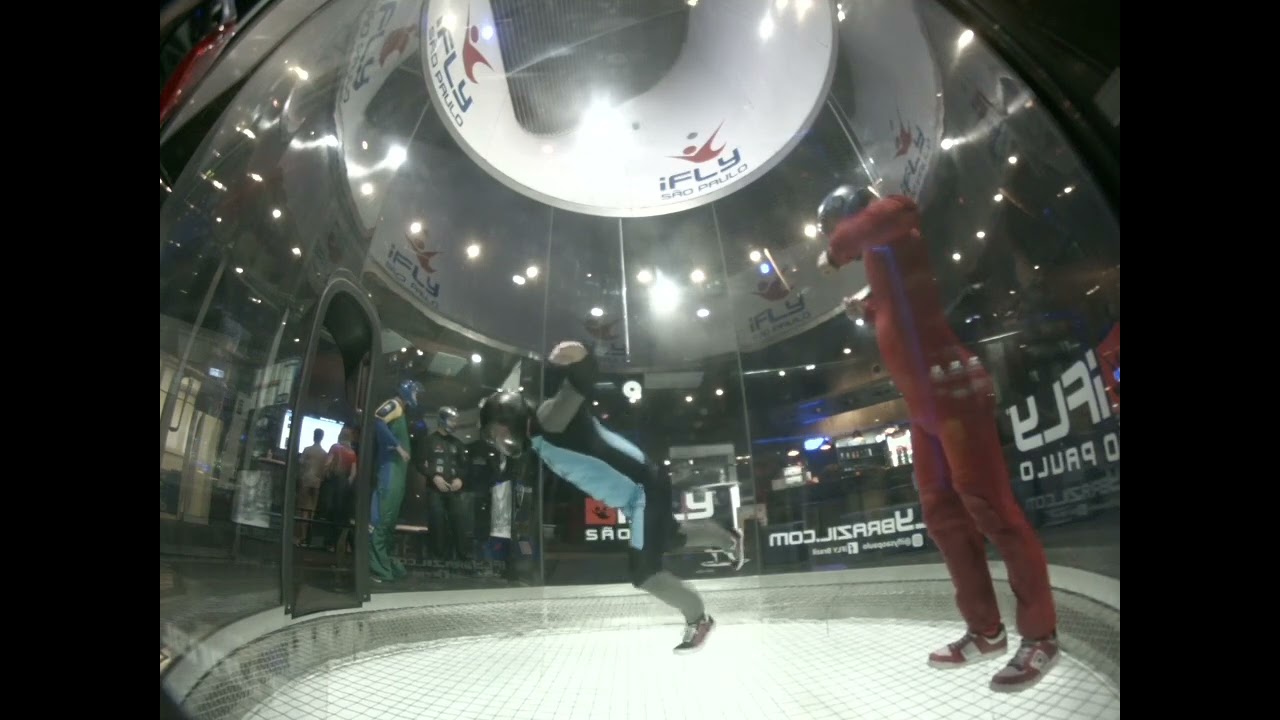 18º Aula Front flip sit to sit Paraquedismo indoor. IFly
