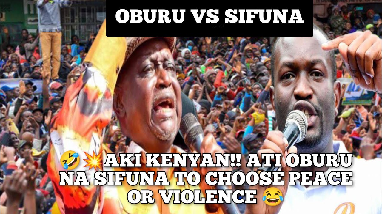 😂💥FIRE WORKS AS OBURU ODINGA GOES HEAD-ON WITH EDWIN SIFUNA IN DEEP HEAT EXCHANGE 🤣🤣