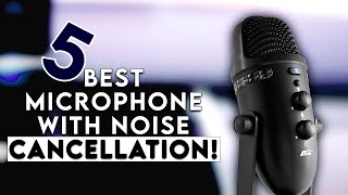 Top 5 Best Microphone With Noise Cancellation In  [2026]  ✅