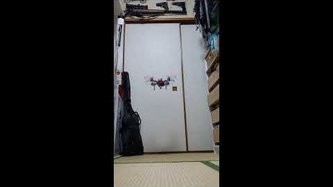 Drone with NAZE32 + VL53L0X on Raspberry Pi Zero W.