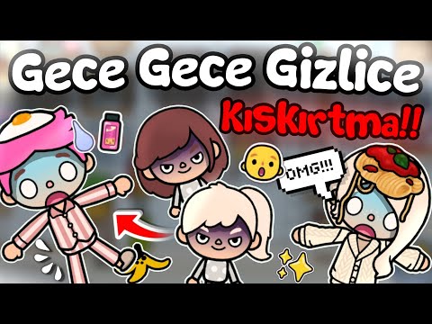 GECE GİZLİCE KIŞKIRTMA!!😣💔 / Toca Boca World Türkçe / Justin Toca