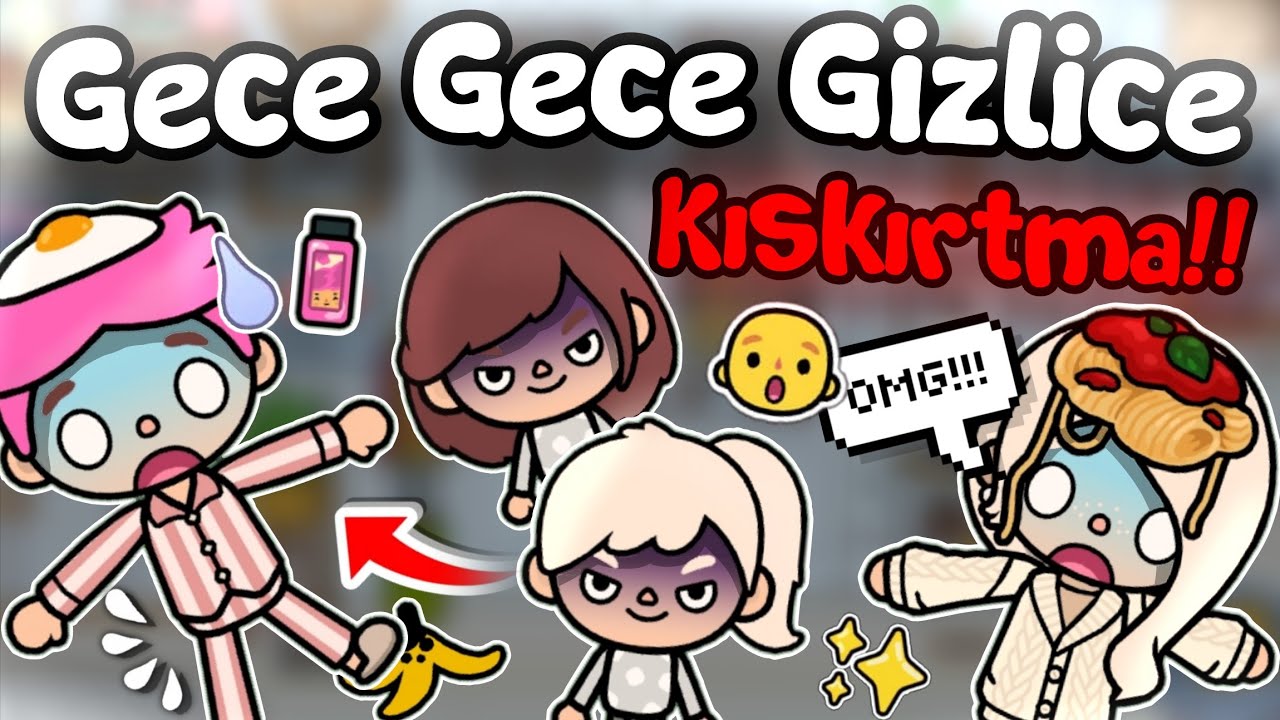 GECE GİZLİCE KIŞKIRTMA!!😣💔 / Toca Boca World Türkçe / Justin Toca
